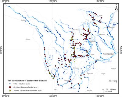 Distribution Characteristics and Geogenic Mechanisms of Riverbed Overburden in Southwest China